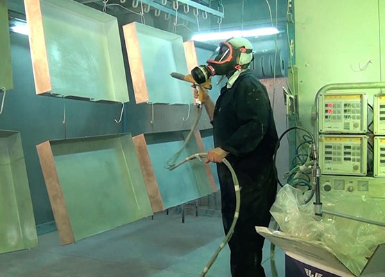 Peinture industrielle Moderne Metal