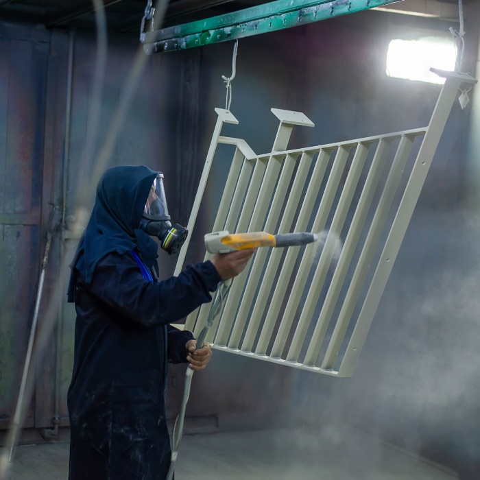 Peinture industrielle Moderne Metal